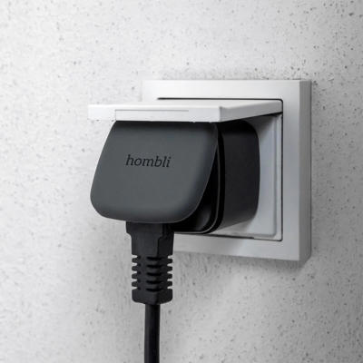 Smart Outdoor Socket, Black