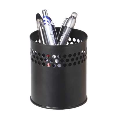 Penneholder TWIN METAL sort