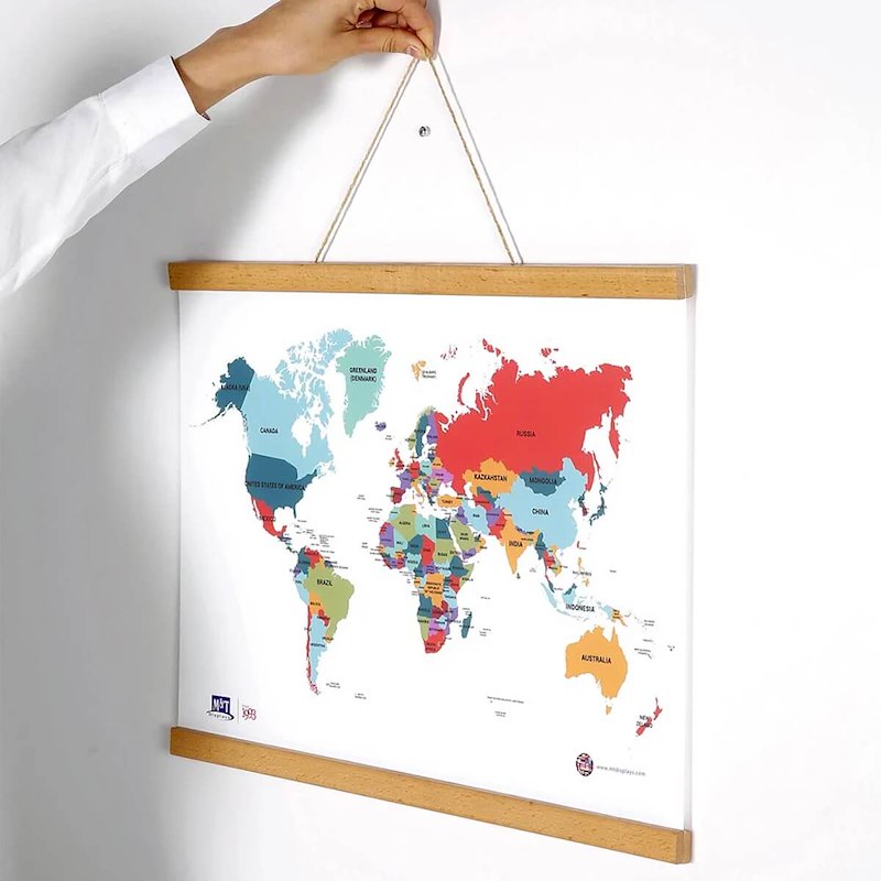 Plakatophæng lys bøg