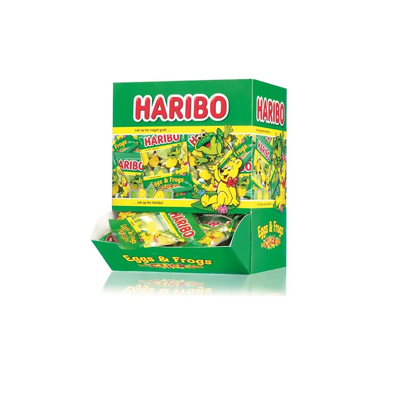 Haribo Click Mix mini poser vingummi æg & tudser/90ps