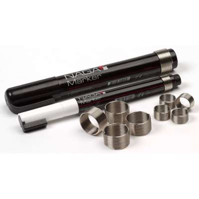 Metalringe t/Naga markere 10 mm pk/6 stk