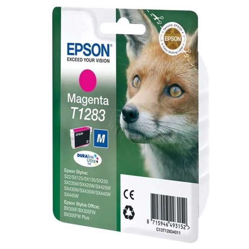 Farvepatron Epson T1283, magenta