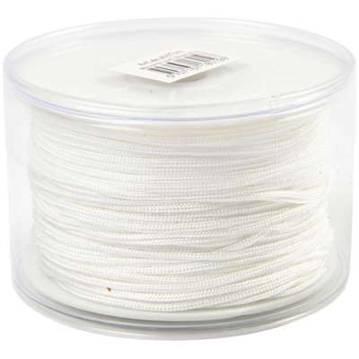 Knyttesnor Creas 2mm 50m hvid