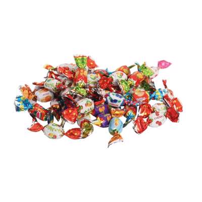 Bolcher blanding mini twistet Blåvand bolcher 1kg/pak