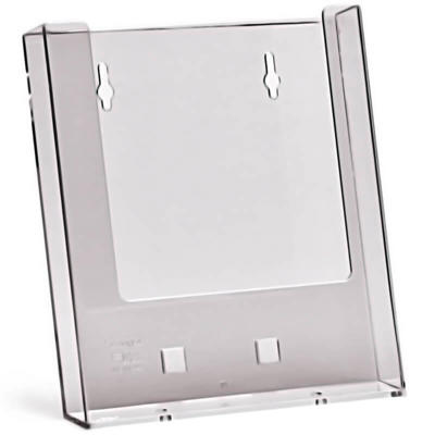 Brochurestativ A4 1 fag W230 stående/plexiglas vægmodel