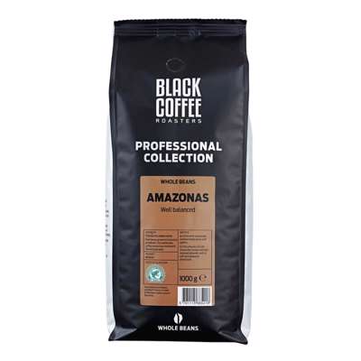 Kaffe BCR Espresso hele bønner  Amazonas RFA 1 kg/ps