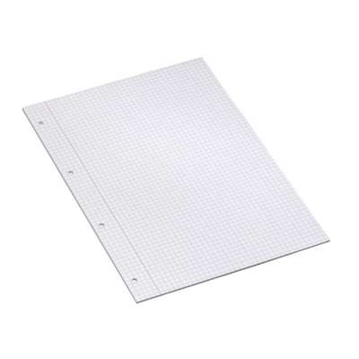 Arbejdsblade A4 kvad. løse ark m/4 hul 80g /500