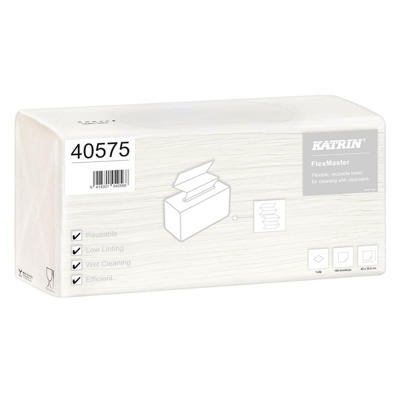 Aftørringsklud Katrin non-woven 1-lags pk./5x100 ark