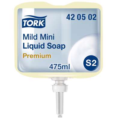 Sæbe Tork Premium S2 Mini gul Mild 420502 475ml