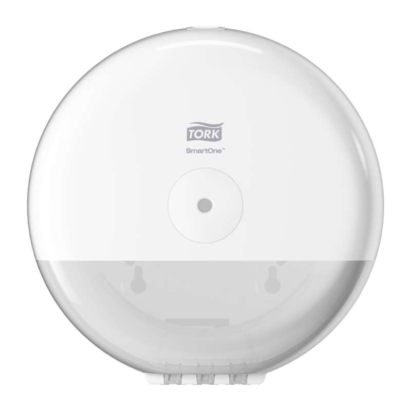 Dispenser Tork SmartOne Mini hvid t/toiletpapir 681000