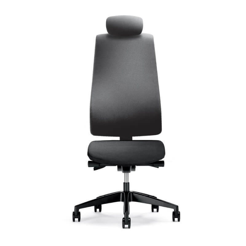 Kontorstol Interstuhl 16G6R m/nakkestøtte,armlæn sort