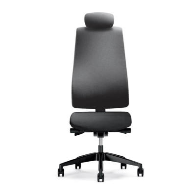 Kontorstol Interstuhl 16G6R m/nakkestøtte,armlæn sort