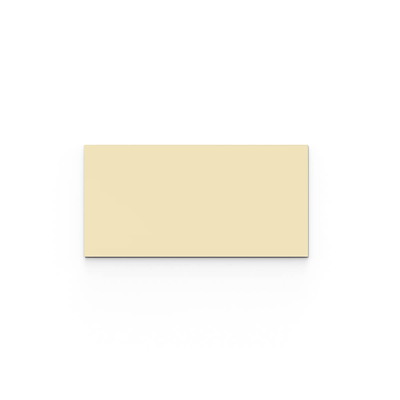 Glastavle Lintex Mood Wall 2000x1000mm støvet gul