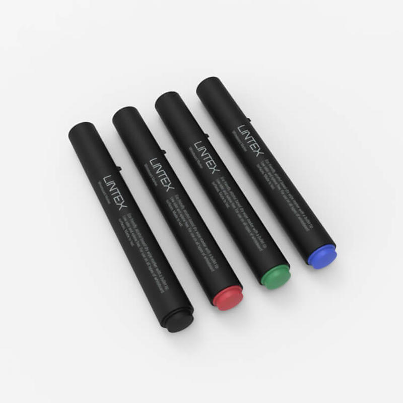 Whiteboard marker Lintex 4 ass. rund spids