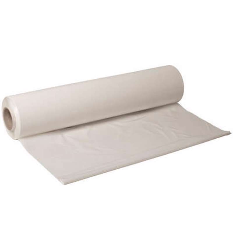 Strækfilm cast indv.klæb, hvid 20my 450mmx300m