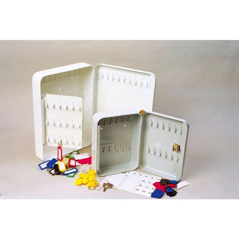 Nøgleskab metal Büngers hvid t/20 nøgler