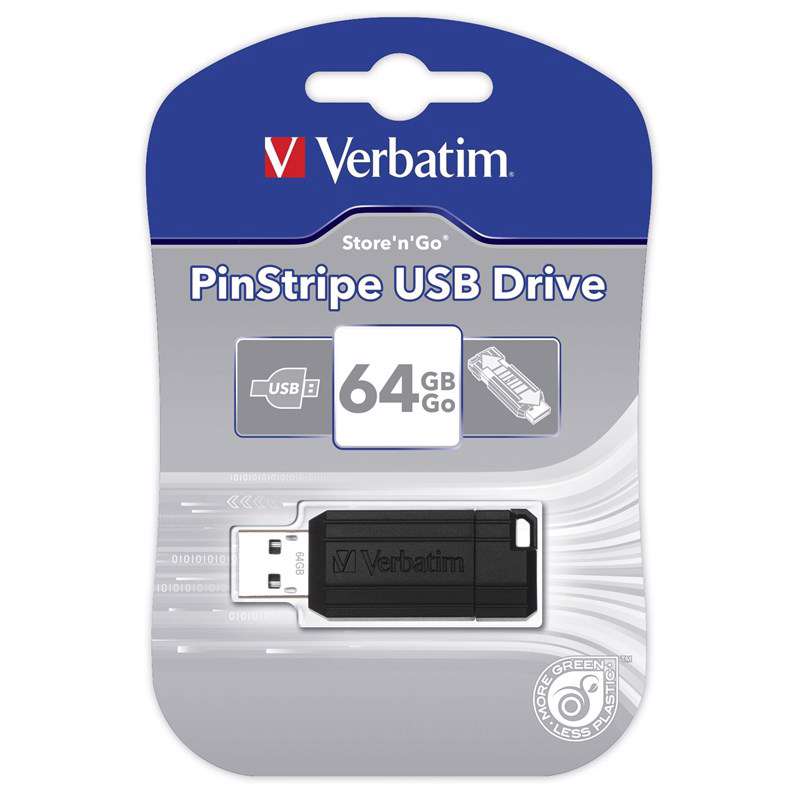 USB-stick 64GB Store'n'Go Pin Stripe