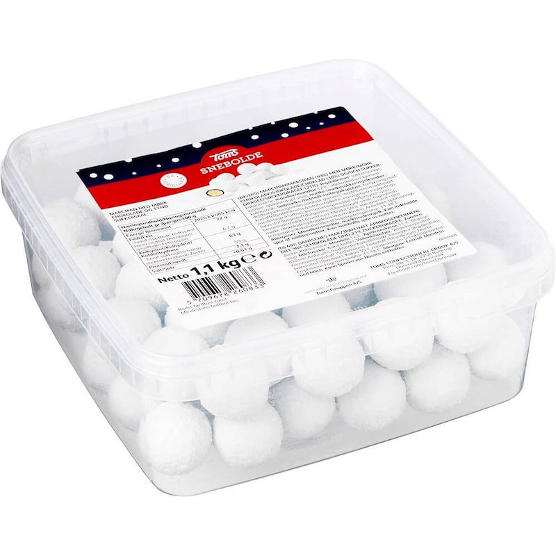 Chokolade Toms Snebolde 65 stk.
