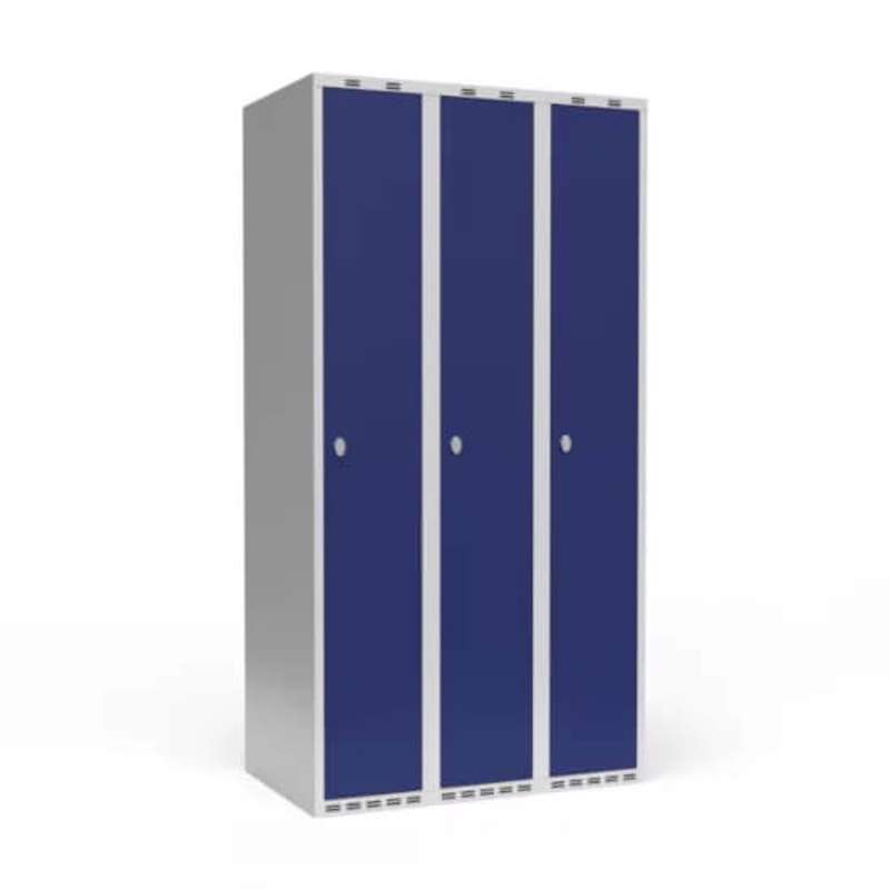 Garderobeskab Sono 3x300mm 1752x550x900mm 1 rum