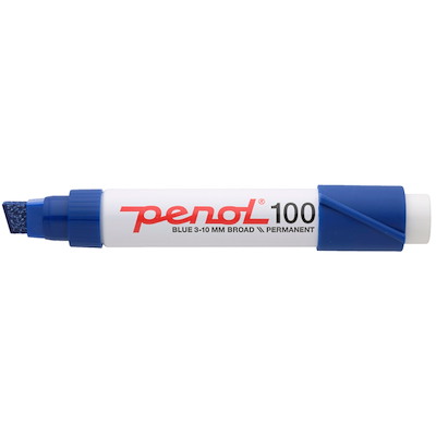 Marker Penol 100 blå 3-10mm 