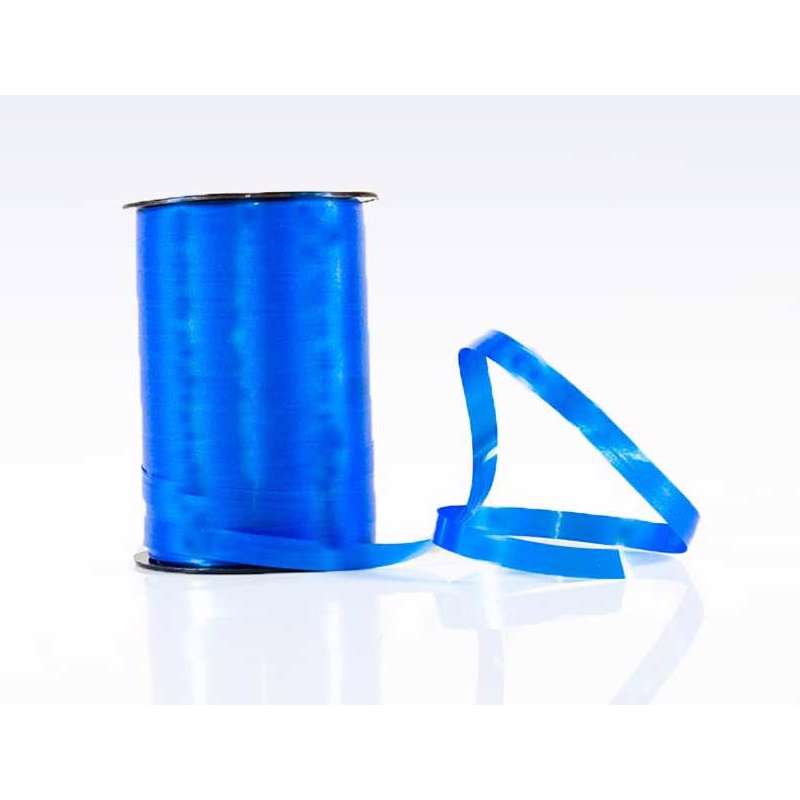 Gavebånd glat blå 10mmx250m nr. 01