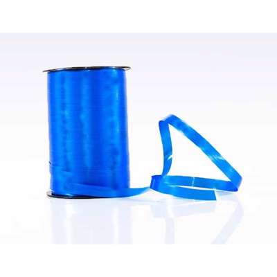 Gavebånd glat blå 10mmx250m nr. 01