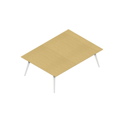 Konferencebord Dencon XL 1915 220x160 HPL eg/hvid