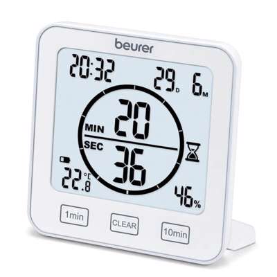 Termometer og hygrometer Beurer HM 22 hvid