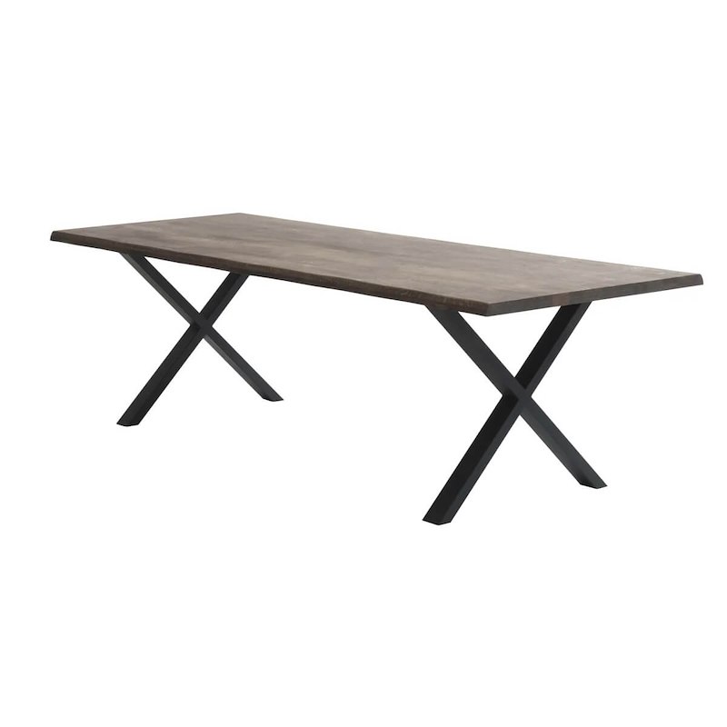 Konferencebord Atlantic 95x260x4 røgfarvet eg