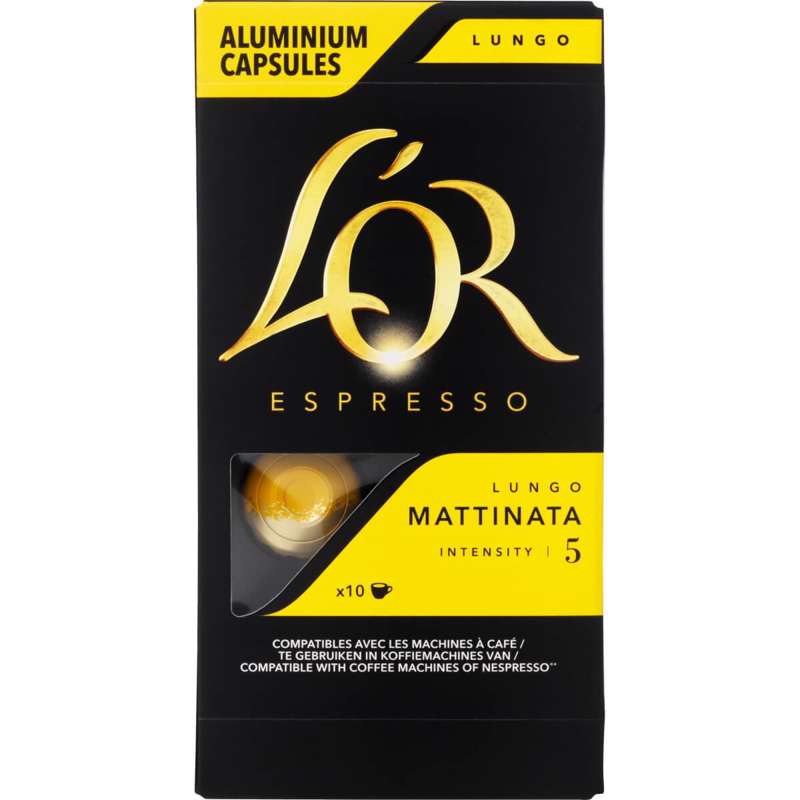 Kaffekapsler L'OR Mattinata 10x10