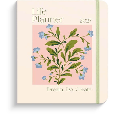 Life Planner Delicate Flowers 2027 Mayland