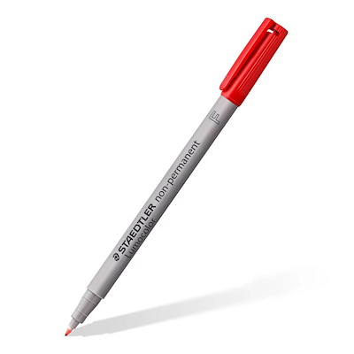 OHP-pen Staedtler Lumocolor 316 F 0.6mm non-perm 4 ass.
