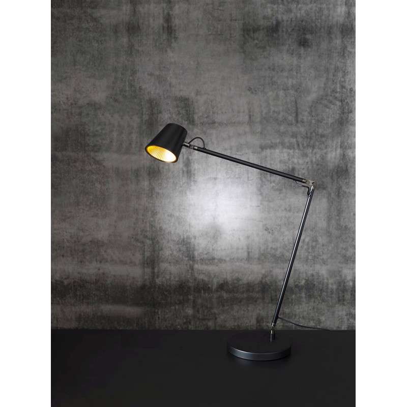 Lampe LightUp Tokyo sort 3-LED 3-trin touchdimmer