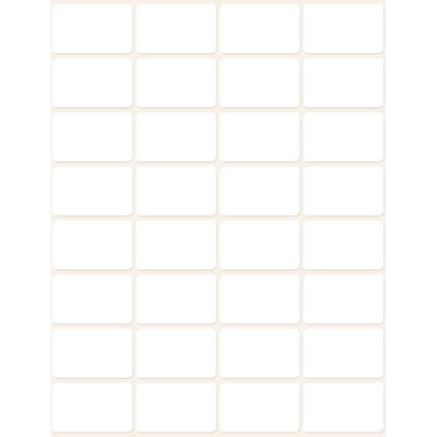 Etiket Avery hvid 29x18mm 3319 960stk/pk