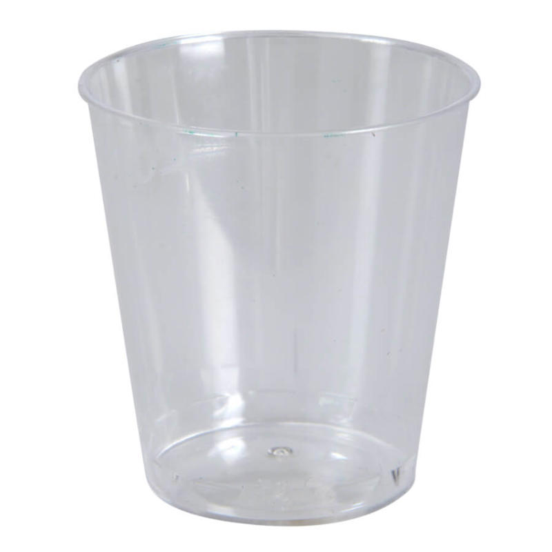 Plastikglas 3cl 50 stk/ps