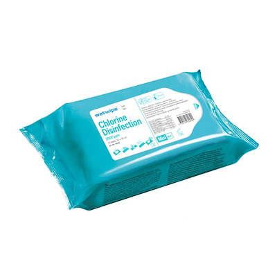 Desinfektionsserviet Wet Wipes Chlorine Mini