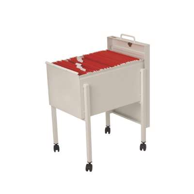 Hængemappevogn Esselte A4 m/låg hvid