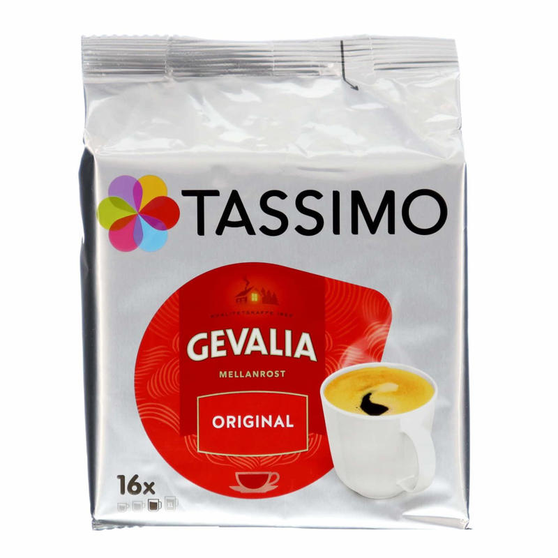 Kaffekapsler Gevalia Tassimo Original /16 stk.
