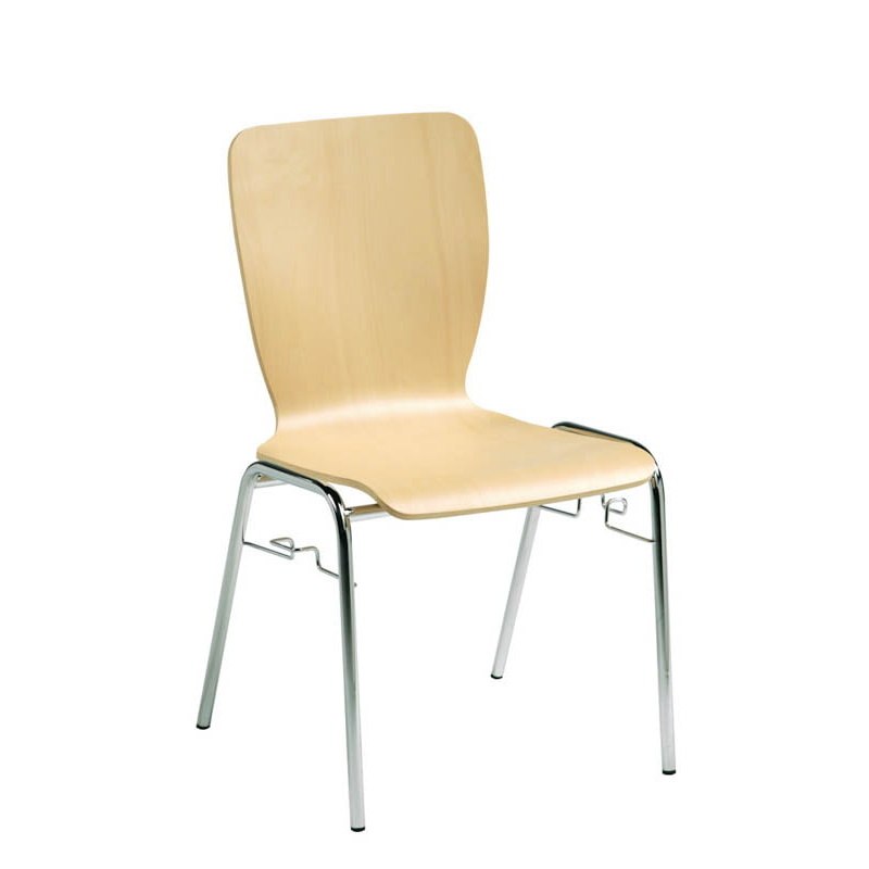 Stabelstol LifeTime Elegance krom stel