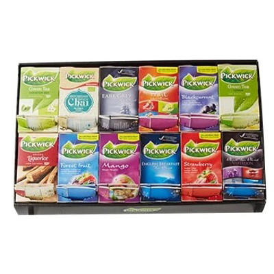 Tekasse Pickwick top 12 te varianter 20breve/æsk