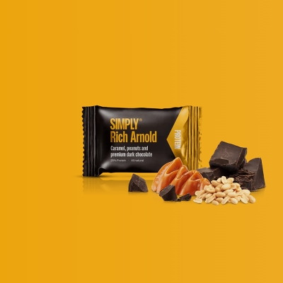 Chokolade protein Bites Simply Chocolate Rich Arnold 75 stk