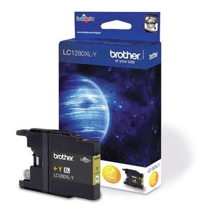 Farvepatron Brother LC-1280XLY, t/MFCJ6510/6710/6910