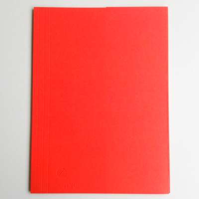 Mappe DKF nr. 103 A4 m/1 klap 801038, rød