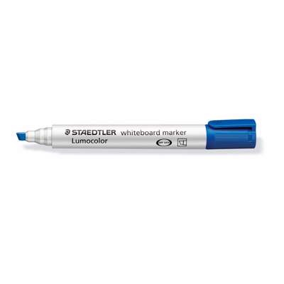 Whiteboard marker Staedtler Lumocolor 351B-3 2-5mm skrå blå