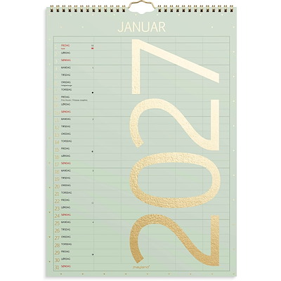 Familiekalender Color 2027 Mayland lille
