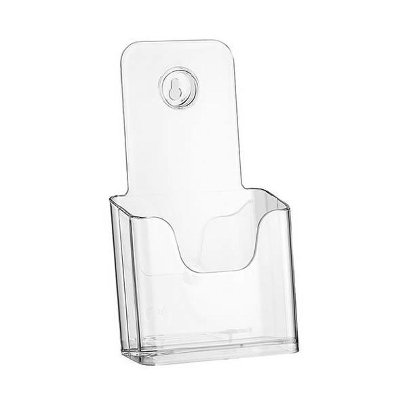Brochureholder E65 1-fag akryl  