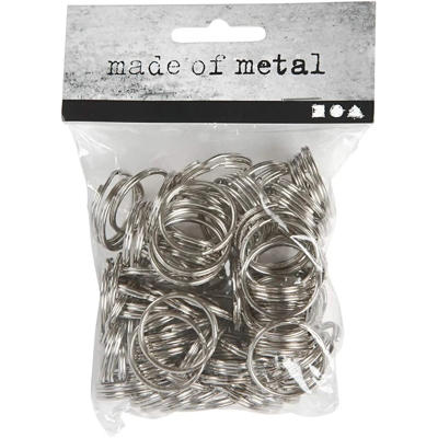 Nøgleringe rund 25mm /100