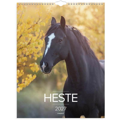 Vægkalender Heste 2027 Mayland