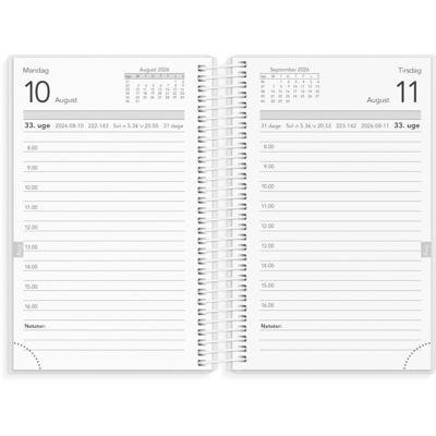 Basic mini dagkalender PP-plast 2026