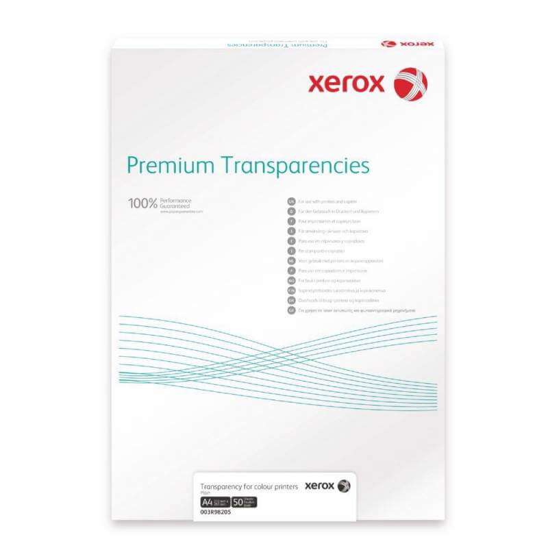 Transparent A3 Xerox Universal Plain 100 micron 100stk/pk